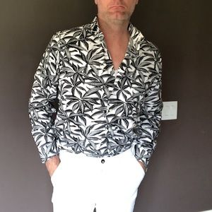 Mens Express button down dress shirt